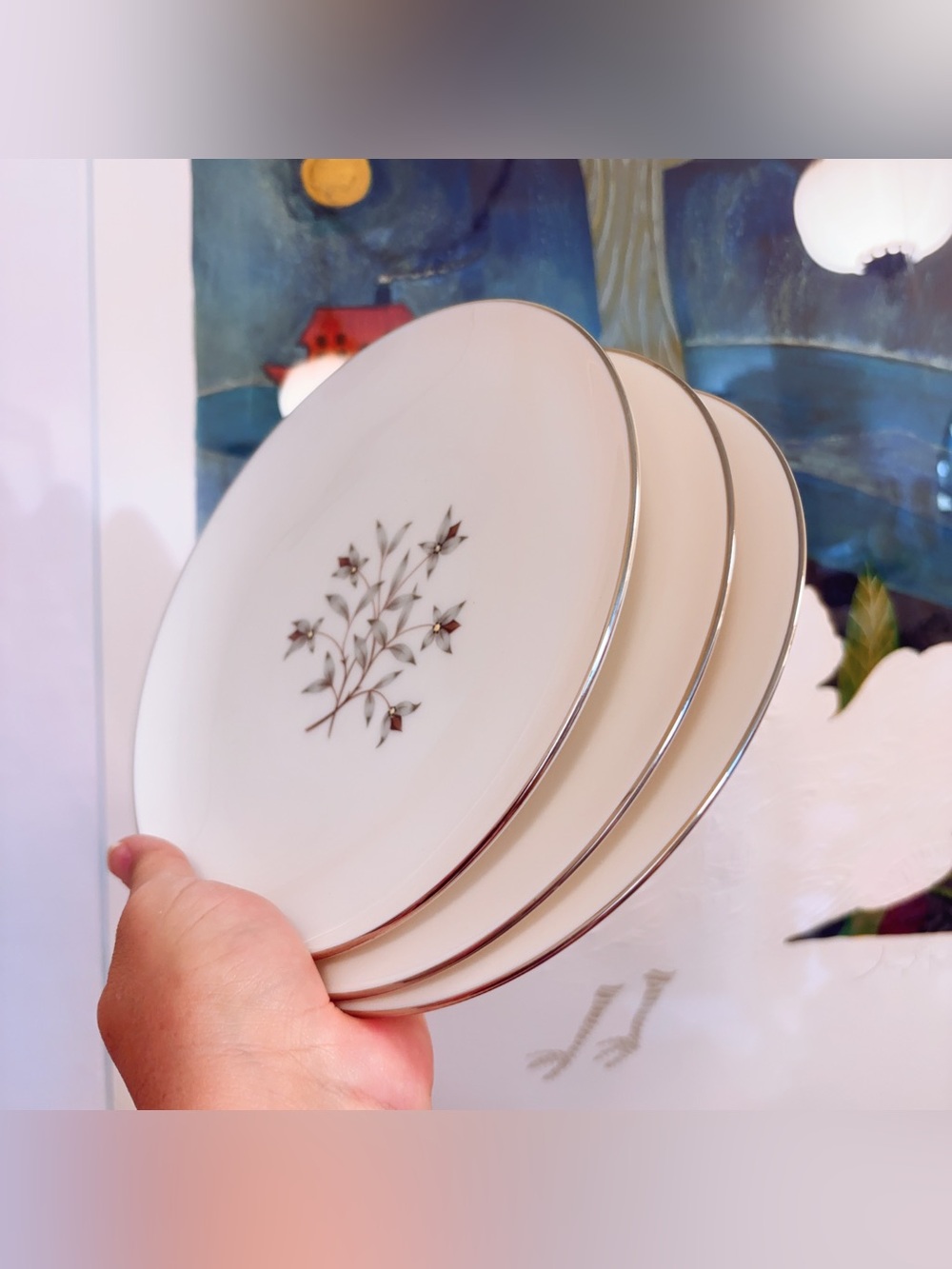 3 Princess by LENOX Luncheon Plate Fine China